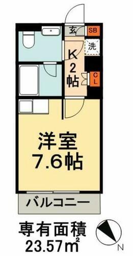 同じ建物の物件間取り写真 - ID:212042189446