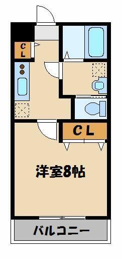 埼玉県坂戸市大字片柳(賃貸アパート1K・2階・28.15㎡)の写真 その2