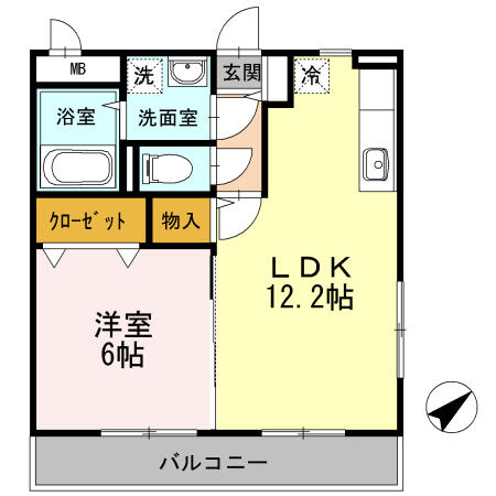 同じ建物の物件間取り写真 - ID:243006716194