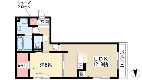 同じ建物の物件間取り写真 - ID:223032301993