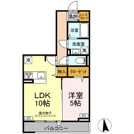 同じ建物の物件間取り写真 - ID:213102019152