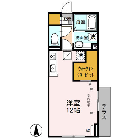 同じ建物の物件間取り写真 - ID:220003035491