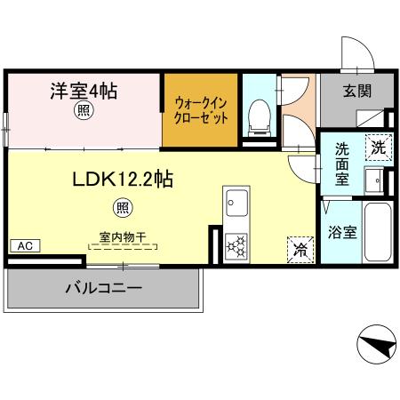 同じ建物の物件間取り写真 - ID:242001484724