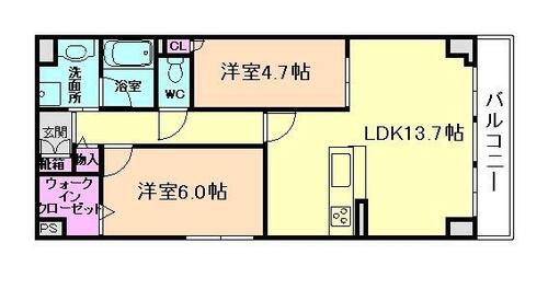 同じ建物の物件間取り写真 - ID:227081976440