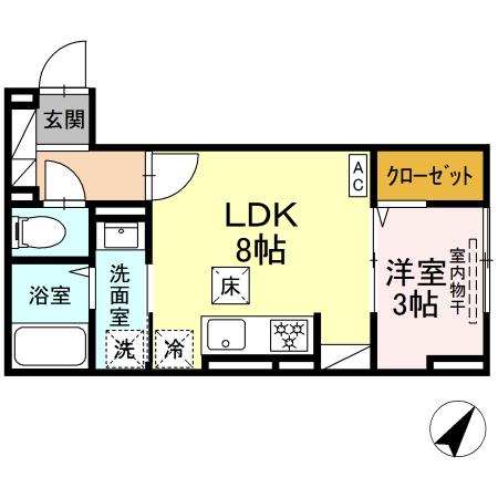 同じ建物の物件間取り写真 - ID:214055126764