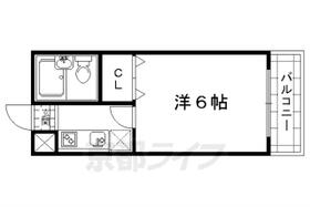 北斗ハイツ 202 ｜ 京都府京都市左京区松ケ崎桜木町（賃貸マンション1K・2階・16.45㎡） その2