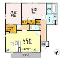 タウンコート 101 ｜ 神奈川県藤沢市辻堂元町６丁目（賃貸アパート2LDK・1階・62.93㎡） その2