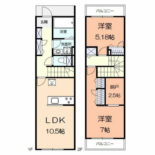 同じ建物の物件間取り写真 - ID:214054597448