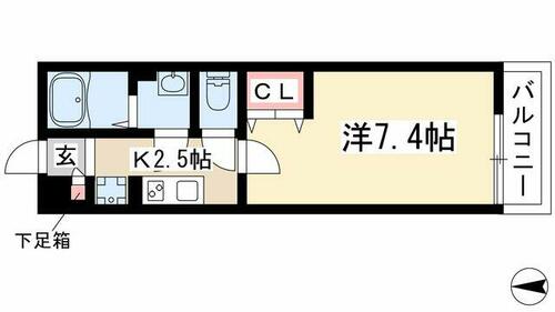 同じ建物の物件間取り写真 - ID:223032382783