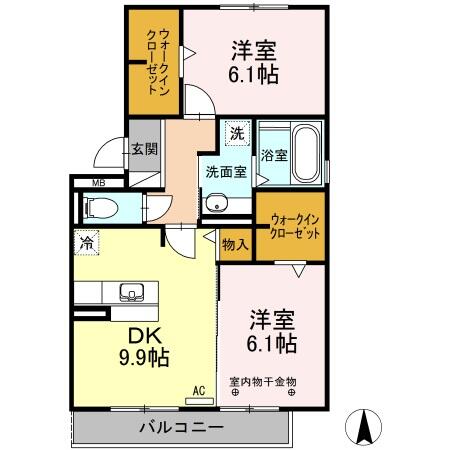 同じ建物の物件間取り写真 - ID:222016563880