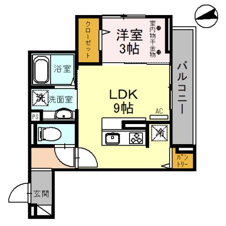 同じ建物の物件間取り写真 - ID:211046805982