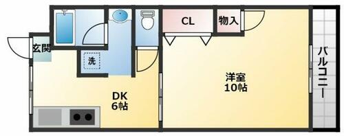 松川マンションの間取り