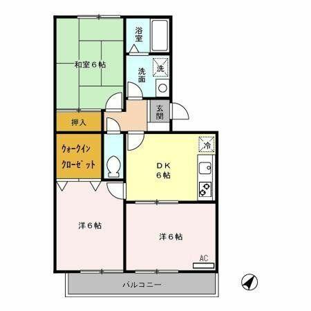 同じ建物の物件間取り写真 - ID:211047264306