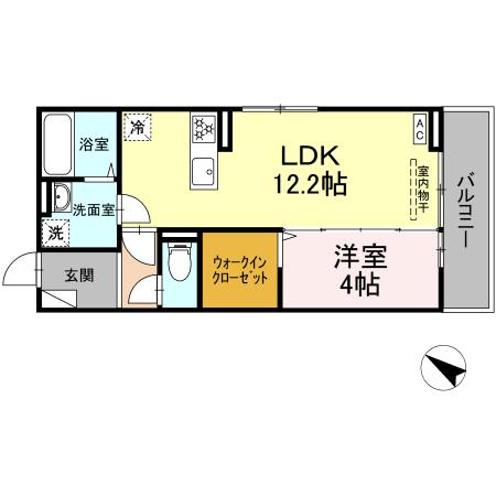 同じ建物の物件間取り写真 - ID:219001745686