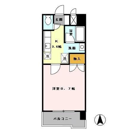 同じ建物の物件間取り写真 - ID:204004176508