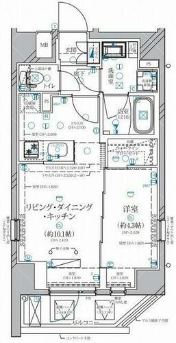 同じ建物の物件間取り写真 - ID:213101925243