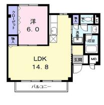 ヴィラジュ・フォン 201 ｜ 愛知県名古屋市中川区荒子５丁目（賃貸アパート1LDK・2階・47.07㎡） その2