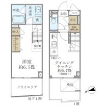 Ｔ’ｓ　ＳＱＵＡＲＥ　ＫＡＧＵＲＡＺＡＫＡ 103 ｜ 東京都新宿区矢来町（賃貸マンション1DK・1階・40.20㎡） その2