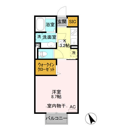 同じ建物の物件間取り写真 - ID:210002697983