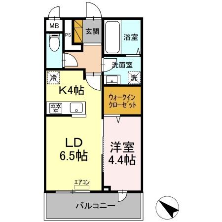 同じ建物の物件間取り写真 - ID:212042614035