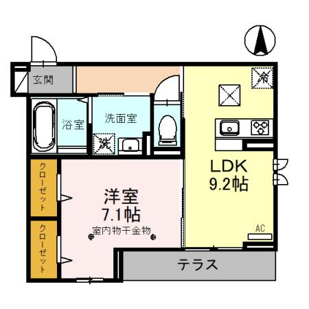 同じ建物の物件間取り写真 - ID:211046935201