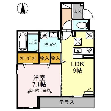 同じ建物の物件間取り写真 - ID:211046935215