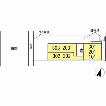 仮）Ｄ－ｒｏｏｍ南町３丁目 101｜千葉県千葉市中央区南町３丁目(賃貸アパート1LDK・1階・43.81㎡)の写真 その2