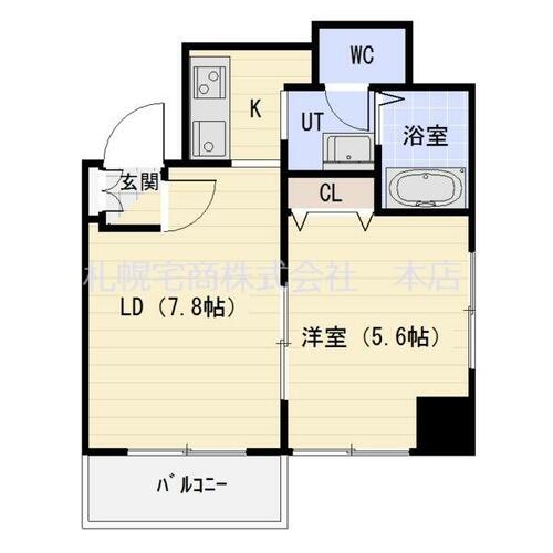 同じ建物の物件間取り写真 - ID:201022415001