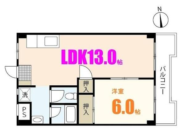 第２コーポ佐々木｜広島県広島市安佐南区西原４丁目(賃貸マンション1LDK・3階・44.67㎡)の写真 その2