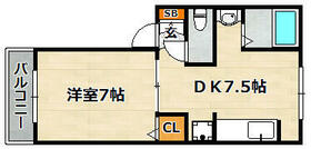 セジュール楠谷 202 ｜ 兵庫県神戸市兵庫区楠谷町（賃貸アパート1DK・2階・32.77㎡） その2