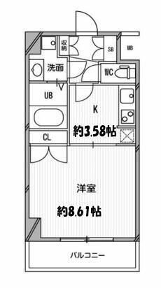 同じ建物の物件間取り写真 - ID:213101475809