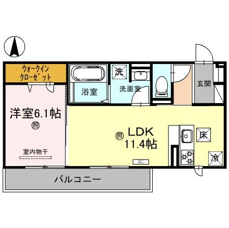 楓　Ａ棟 A103｜奈良県奈良市大森町(賃貸アパート1LDK・1階・43.94㎡)の写真 その1