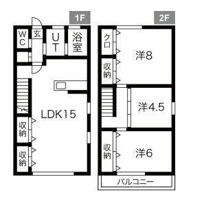 メゾン・ド・グランパＡＢＣ A1｜岐阜県美濃加茂市本郷町１丁目(賃貸アパート3LDK・1階・79.80㎡)の写真 その12