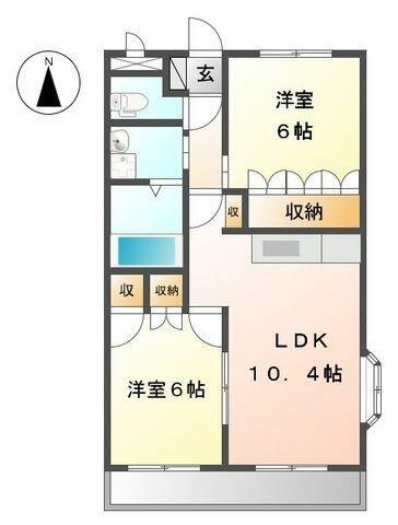 同じ建物の物件間取り写真 - ID:211047107877