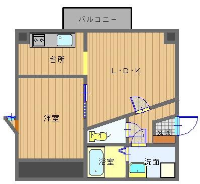 同じ建物の物件間取り写真 - ID:242001565078