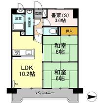 ネオハイツ西中央 303 ｜ 福島県福島市西中央５丁目（賃貸マンション2LDK・3階・55.20㎡） その2