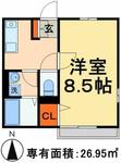 千葉市稲毛区作草部町 2階建 築18年のイメージ