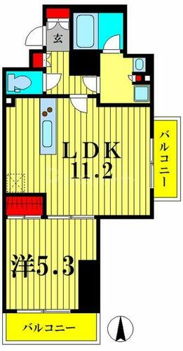 同じ建物の物件間取り写真 - ID:213101529592