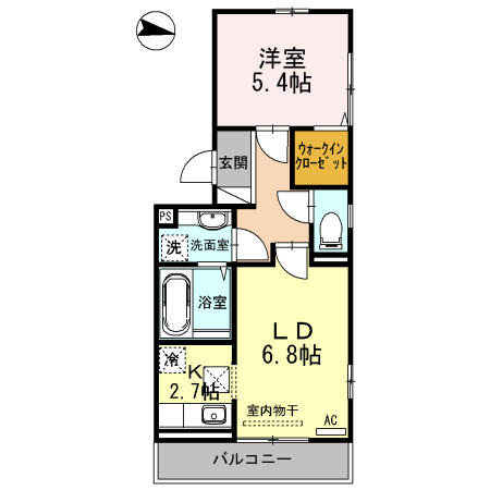 同じ建物の物件間取り写真 - ID:242001495127