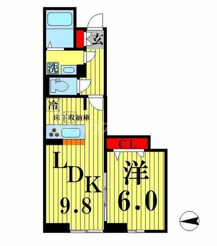 同じ建物の物件間取り写真 - ID:213101529064