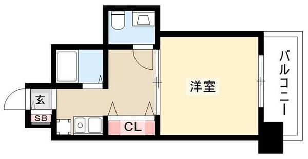 アトリアム吹上 708｜愛知県名古屋市千種区千種通６丁目(賃貸マンション1K・7階・28.48㎡)の写真 その2