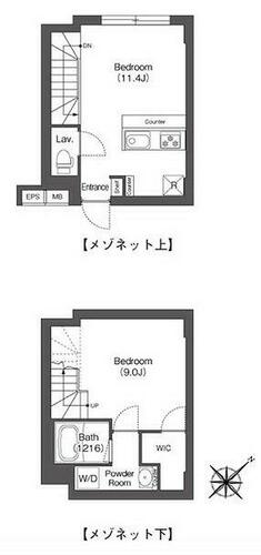 同じ建物の物件間取り写真 - ID:213102057006