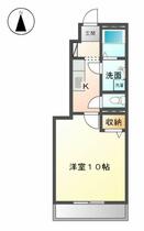 エンジェルハイム・パイン 101 ｜ 愛媛県松山市枝松５丁目（賃貸アパート1K・1階・31.57㎡） その2