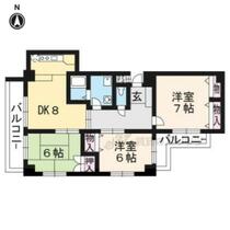 京都府京都市中京区高倉通竹屋町上る坂本町（賃貸マンション3LDK・5階・64.79㎡） その2