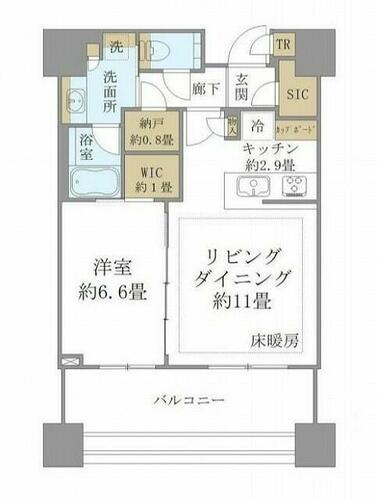 同じ建物の物件間取り写真 - ID:213102064508