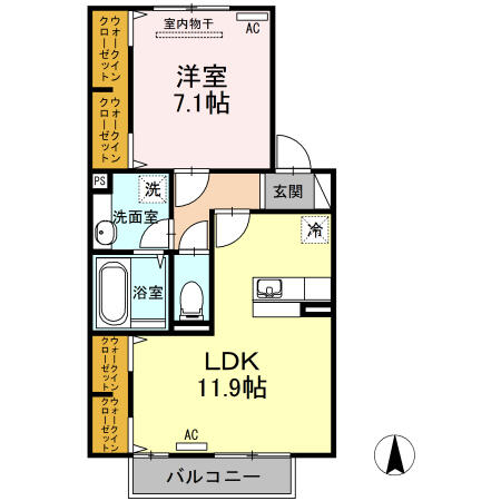 同じ建物の物件間取り写真 - ID:242001498948