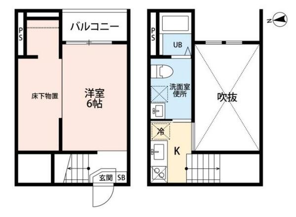 サンエイブリッジＩＩＩ｜愛知県名古屋市天白区野並２丁目(賃貸アパート1K・1階・22.50㎡)の写真 その2