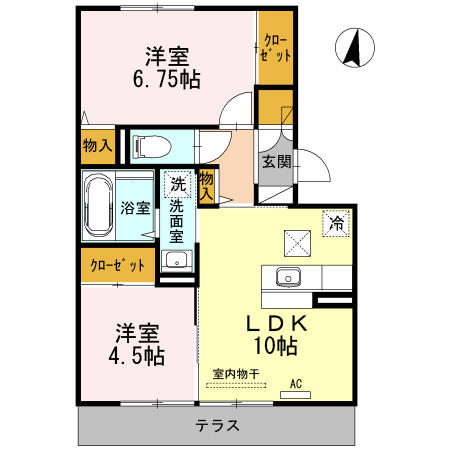 同じ建物の物件間取り写真 - ID:241004840695