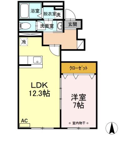 同じ建物の物件間取り写真 - ID:223032421623