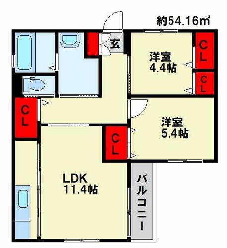 同じ建物の物件間取り写真 - ID:240027556126